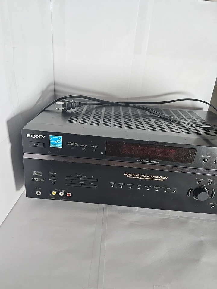 Sony STR DE697 7.1 Channel 700 Watt Audio Video A/V Control Center Rec NO Remote - Image 4 of 4