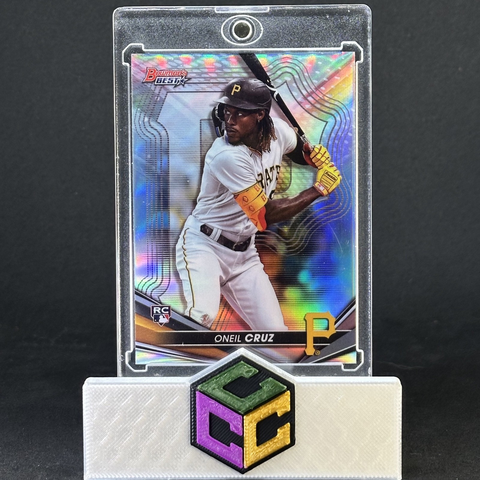 2022 Bowman’s Best Oneil Cruz RC Refractor #36