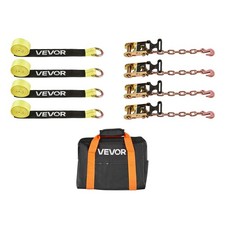 Vevor 4 Set Axle Straps Car Trailer Hauler Ratchet Tie Down Strap Wdurable Hook Vevor 4 Set Axle Straps Car Trailer Hauler Ratchet Tie Down Strap Wdurable Hook
