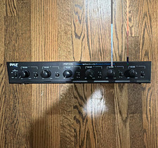 Pyle PSPVC6 6-Channel High Power Stereo Speaker Selector Volume Control Black