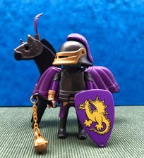 Playmobil Chevalier Knight Tournoi Dragon jaune 3669 3666 Château Custom Vintage