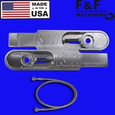 2008-2026 KTM 690 Enduro swingarm extensions & brake line "Made In The USA"