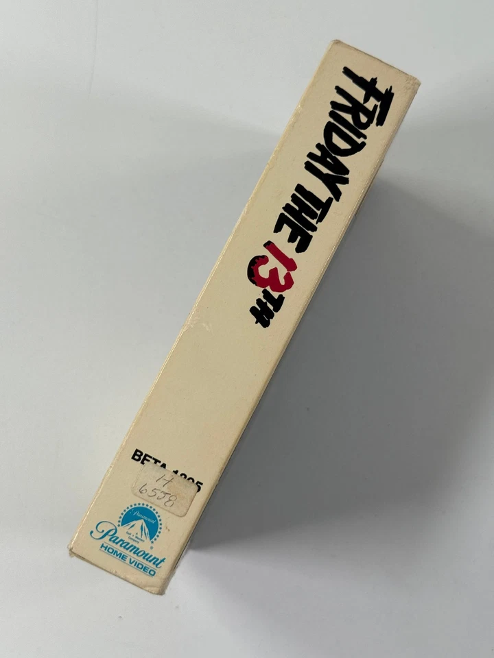 vtg 1980 BETA Tape Friday the 13th RARE Gatefold 1st horror NOT VHS betamax - Image 4 of 4