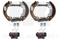 Bremsbackensatz Nk 442372701 FüR RU8 Ford Panda 500 Fiat Ka Tdci Classic 500L