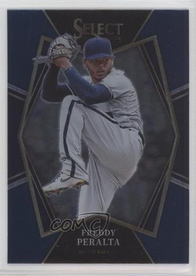 2022 Panini Select Premier Level Retail Blue Prizm Freddy Peralta #168 e9p