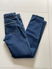 White Label Jeans 6 Blue Brompton Boyfriend Jeans, Pockets, Cotton Blend, Size 6