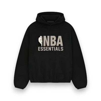 Fear Of God Essentials NBA Hoodie (SS25) schwarz