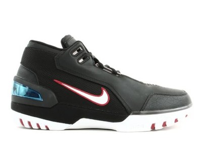 Nike Air Zoom Generation Black White Crimson Size 10, DS BRAND NEW*-R