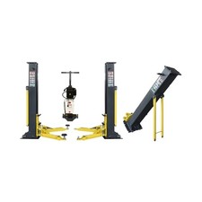 8000 Lbs Portable Two Post Auto Lift Car Hoist Heavy Duty 51.3 Max Lift Height