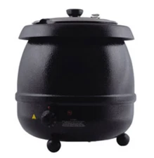General GSB12 Black Soup Kettle 12 Quart