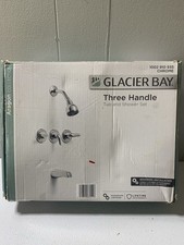 Glacier Bay Aragon Three Handle Tub and Shower Set Chrome For Parts/Repair