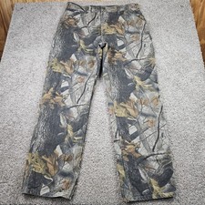 Vtg Carhartt RealTree Camo Pants Mens 38x34 Carpenter Dungaree B158 Hunting