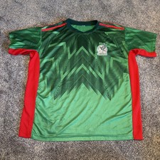 Mexico soccer Green And Red Futbol  jersey Xl-2xl Unbranded