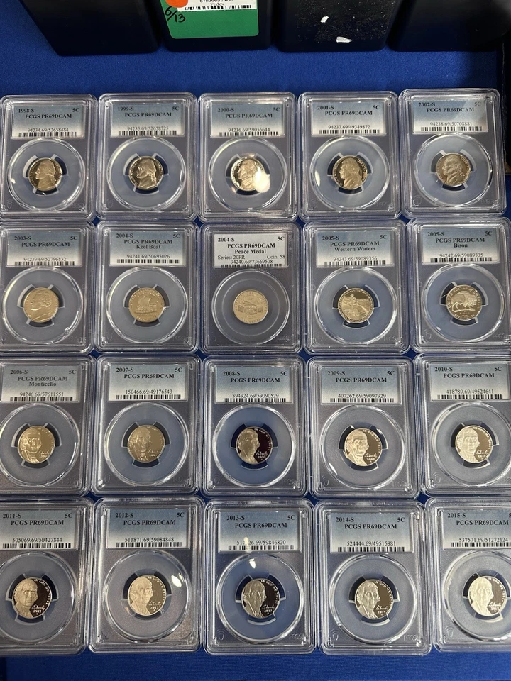 20 Nickle Set From PCGS PR69DCAM YEAR 1998s To 2015s - Image 2 of 4