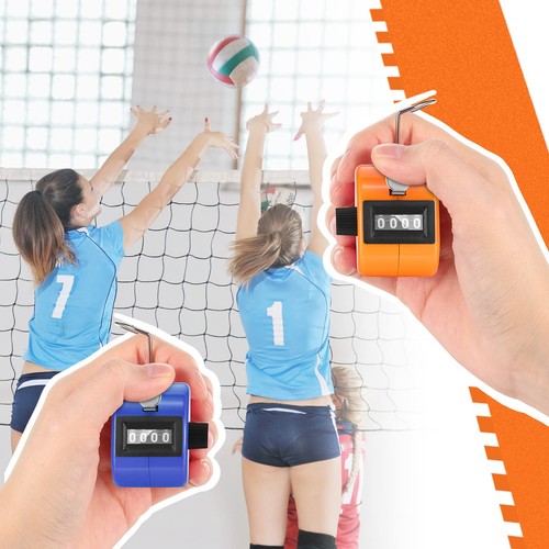 16 Pcs Handheld Clicker Counter 4 Digit Mechanical Tally Counter Assorted Col... - Picture 6 of 7