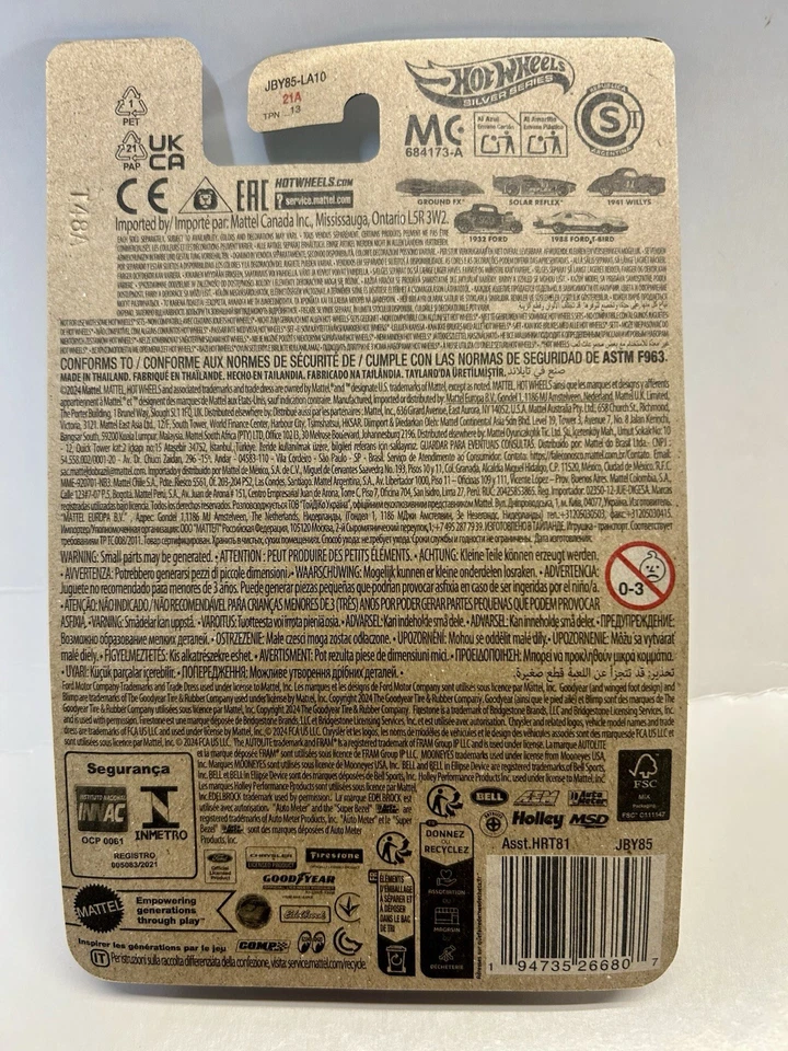 Hot Wheels PREMIUM. Silver Series Vintage. WILLYS 1941. Salt Flat. - Imagen 4 de 4
