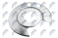 NTY Spritzblech Bremsscheibe HTO-CH-011 FüR Tesla Model 100D AWD 60D 70D 75D 85D