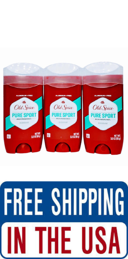 🔥 Old Spice Deodorant for Men, Aluminum Free, Pure Sport 
