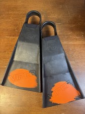 Vintage Viper Pacific South Swell Bodyboard Swim Fins Size M 8-9 USA Pair
