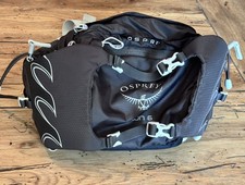 Osprey Talon 6 Lumbar Waist Belt, Fanny Pack AirScape Black Running, Hiking Belt