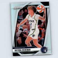 2024 Panini Prizm WNBA Natisha Hiedeman #18 Silver Prizm Minnesota Lynx