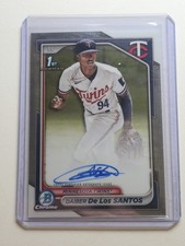 2024 Bowman Chrome 1st Auto Daiber De Los Santos CPA-DD