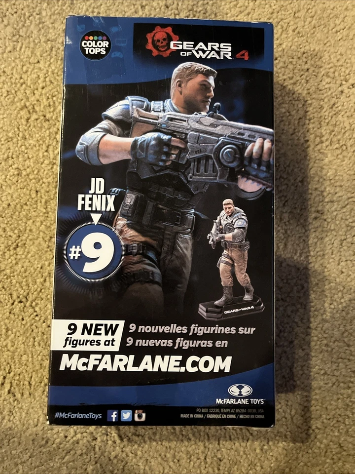 GEARS OF WAR 4, EDICIÓN LIMITADA CAJA DE BOTÍN A PRUEBA DE ARTISTA JD FENIX -Figura de acción Foto 2 de 4
