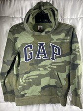 Gap Kids Camo Hoodie Large