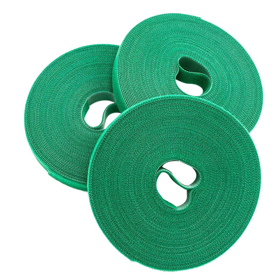 10 X Fascette Per Cavi 800 X 50 Mm VERDE NEON Nastro A Strappo Anello Di Metallo - Foto 4