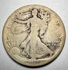 1916-D   WALKING LIBERTY HALF DOLLAR   BETTER DATE  $#1609