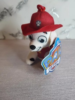 Marshall Paw Patrol Hund Tasche Clip weiches Plüschtier Schlüsselanhänger