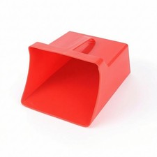 Plastic Hand Scoop Seamless Scoop with Top Grip Easy to Clean for Workshop, Boat