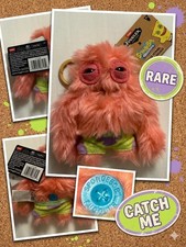 Fuggler x Spongebob Squarepants ~ PATRICK STAR ~ w/Blue Catch Me Button Keychain