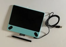 Wacom Intuos Draw CTL490 Digital Drawing and Graphics Tablet - Cyan