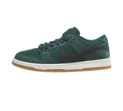 Nike SB Dunk Low Pro ISO Shoes Green ( Deep Fir/black-fir-sail )