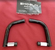 Shogun Power Bar I Barends, mit Innenklemmung, Alu, lang, schwarz, NOS