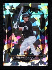 2021 Panini Select Premier Cracked Ice Prizm 20/25 Nick Madrigal #161 1da
