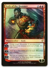 Koth of the Hammer #44 (Foil) (LP) Duel Decks: Venser vs. Koth DDI Magic MTG