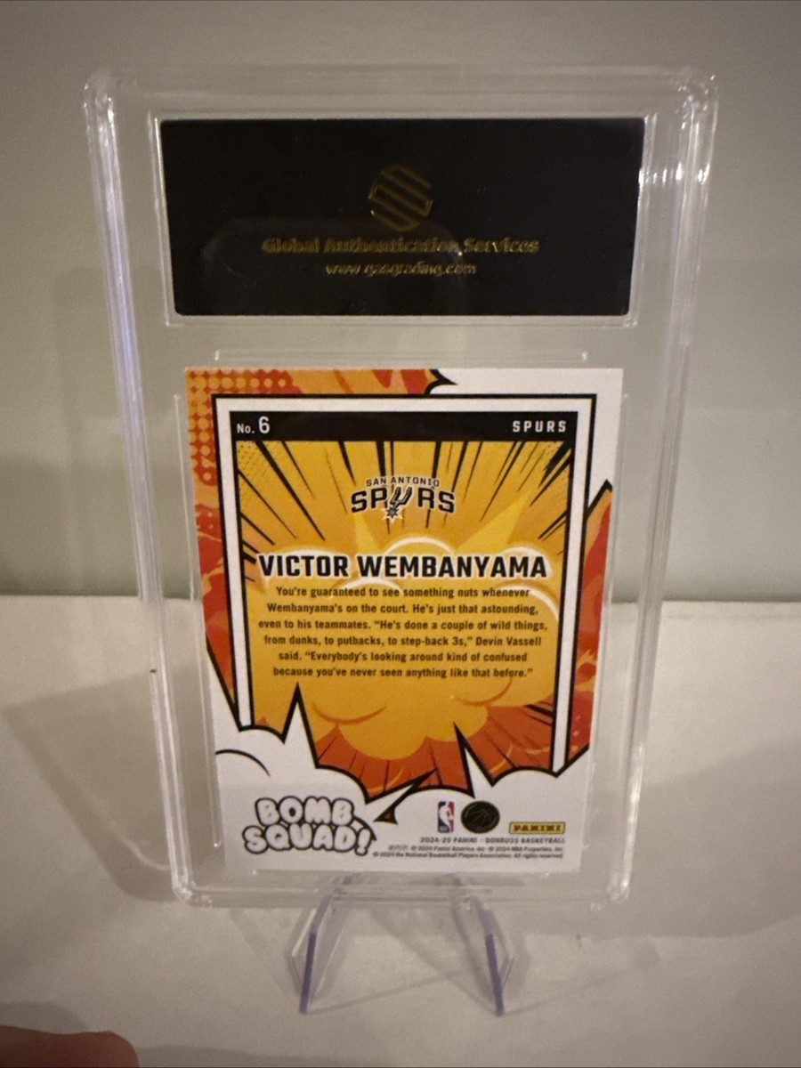 2024-25 Panini Donruss - Bomb Squad Victor Wembanyama #6 for sale