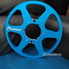 PIONEER 2x 10.5" 1/4" Empty Tape Reels For Reel To Reel Tape Recorders