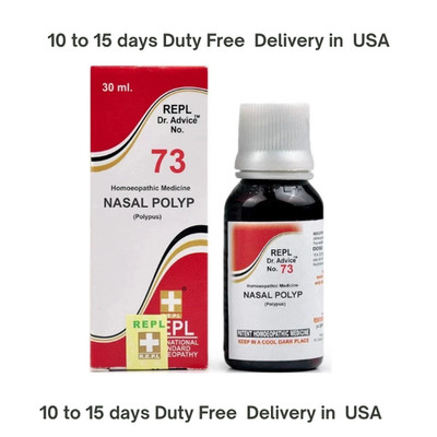 REPL Dr. Advice No 73 (Nasal Polyp) (30ml) Polyp for Blocked Nose