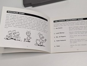 Disney's DuckTales (Nintendo NES, 1989) w/ Manual - Tested Video Game Capcom 