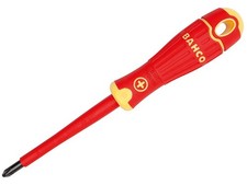Image of Bahco BAHCOFIT Insulated Screwdriver Phillips Tip PH1 x 80mm