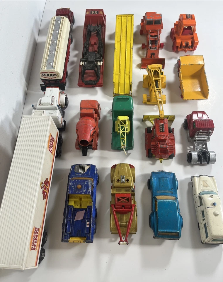 Matchbox Lesney Junkyard Lot Of 16 Super Kings Speed Kings King Size - Image 3 of 4