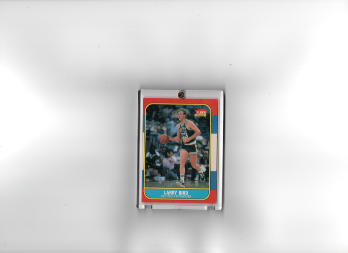 1986 FLEER LARRY BIRD #9 OF 132