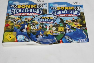 NINTENDO WII SPIEL''SONIC SEGA ALL-STARS RACING'' OVP+ANLEITUNG