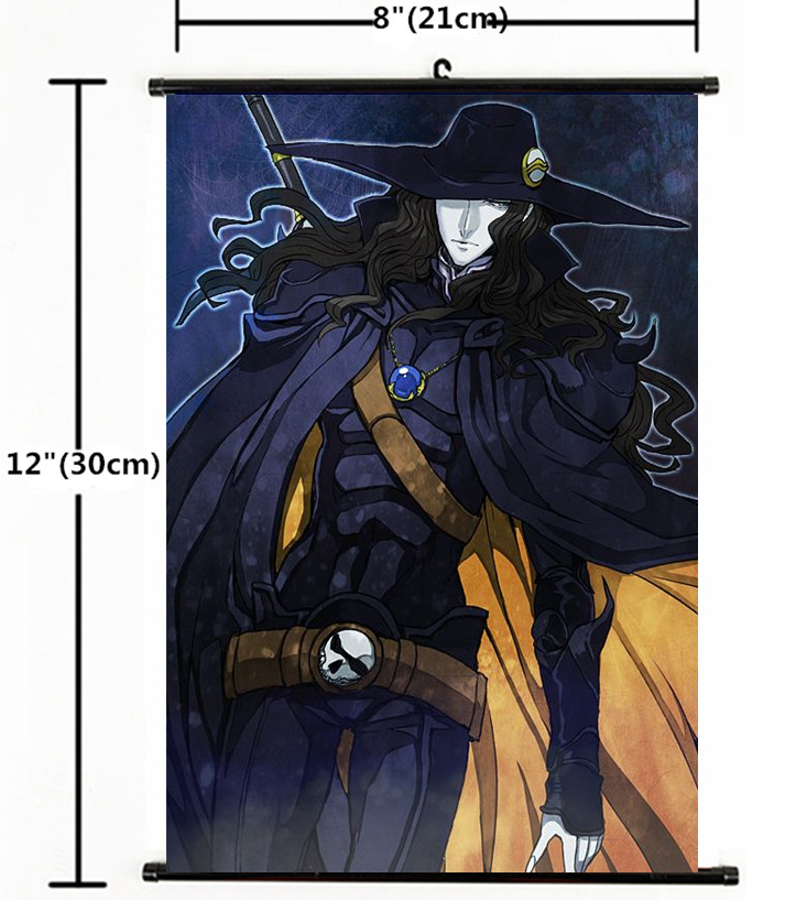 Anime Vampire Hunter D: Bloodlust Wall Poster Scroll Home Decor Cosplay  1325