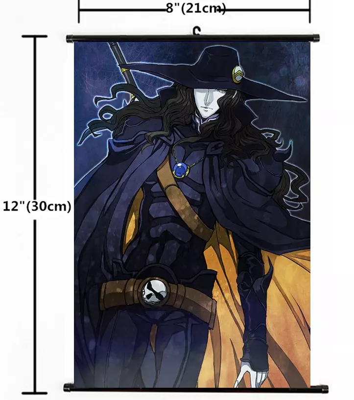  Vampire Hunter Poster Anime Poster Vampire Hunter D