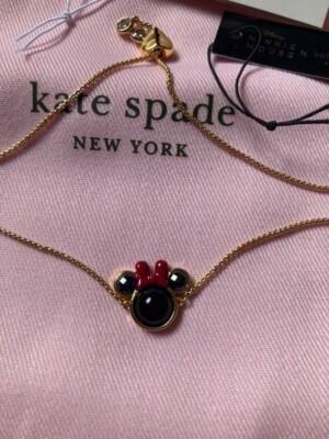 Kate Spade Disney Minnie Mouse Bracelet Novelty Statement Gold