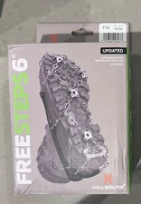 NEW HILLSOUND FREESTEPS6  MICROSPIKES  ~ Updated FREE STEPS 6 ~ M